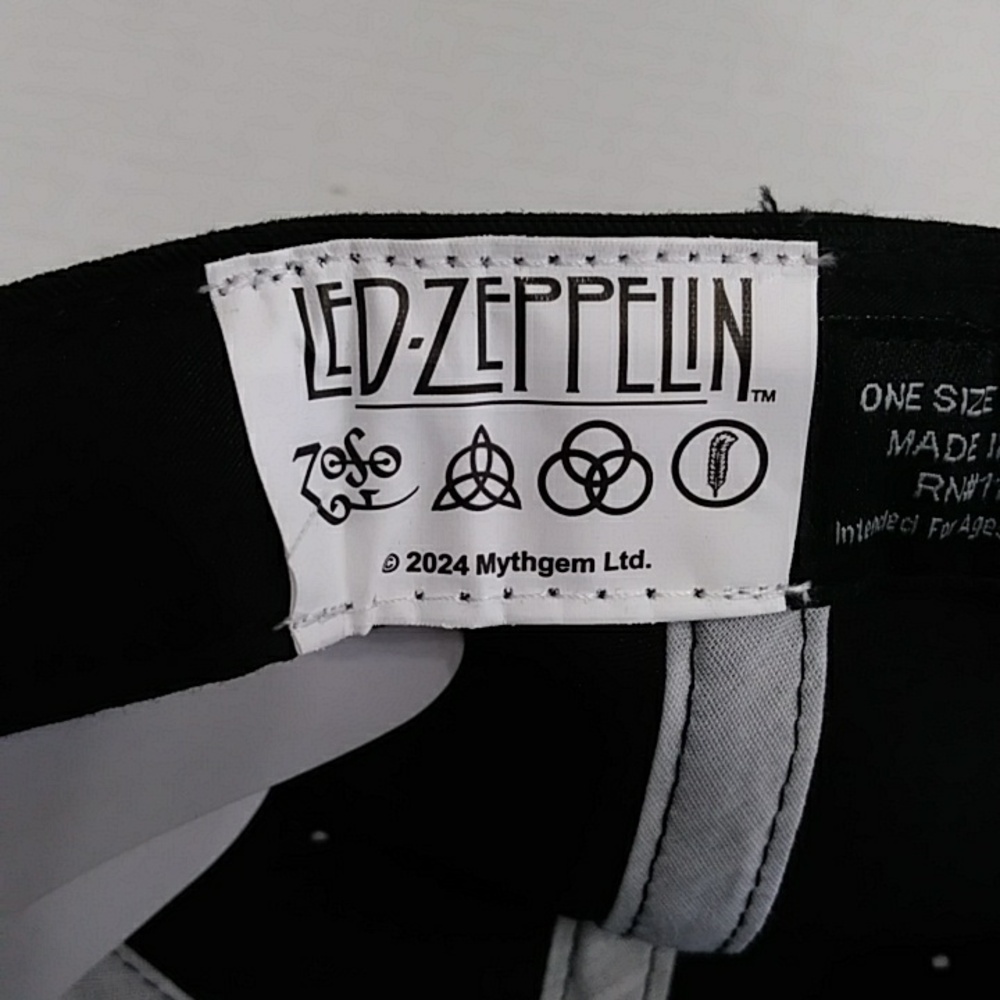 LED ZEPPELIN U.S. TOUR 1975 UNISEX ADJUSTABLE CAP *NWT* - Picture 9 of 10